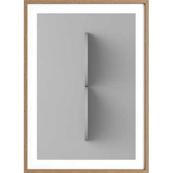 Idealform Poster no. 7 Arched shapes Barva: Silver grey, Velikost: 500x700 mm