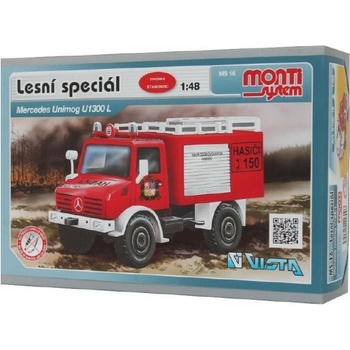 Monti System 1.16 Unimog Lesní speciál 1:48