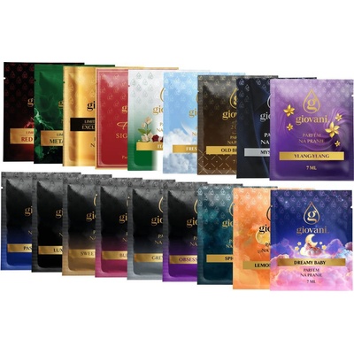 Giovani koncentrovaný parfum na pranie 17 vôní x 7 ml