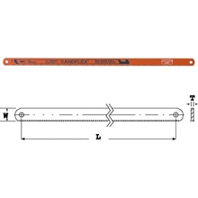 Bahco 3906-300-18-100 List do ruční rámové pily, 300 mm, 18 TPI, Sandflex® Bimetal