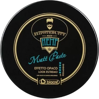 Biacrè Hipstercity Man Hemp Моделираща паста за коса с матов финиш, 100 ml