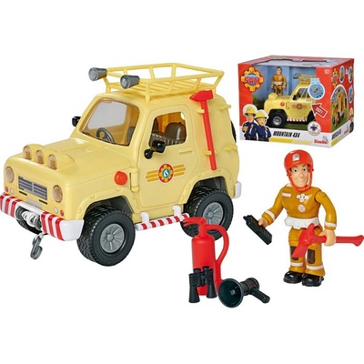 SIMBA Požárník Sam Jeep Figurka