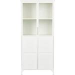 White Label Бял метален шкаф 35x150 cm Miya - White Label (4100073)