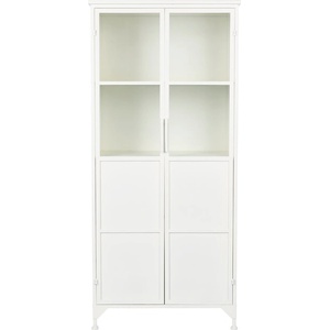 White Label Бял метален шкаф 35x150 cm Miya - White Label (4100073)