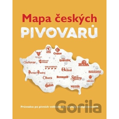 Mapa českých pivovarů
