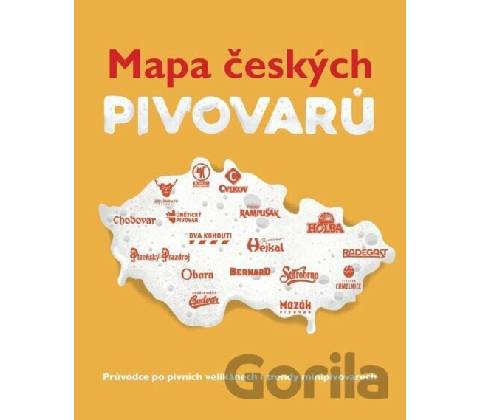 Mapa českých pivovarů