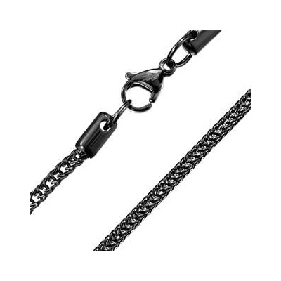 Šperky4U Ocelový řetízek černý OPE1307-015-45