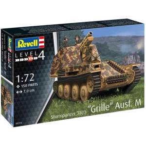 Revell Plastic ModelKit military 03315 - Щурмпанцер 38(t) Grille Ausf. M (1: 72)