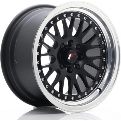 JAPAN RACING JR10 7x16 4x100 ET30 matt black/machined lip