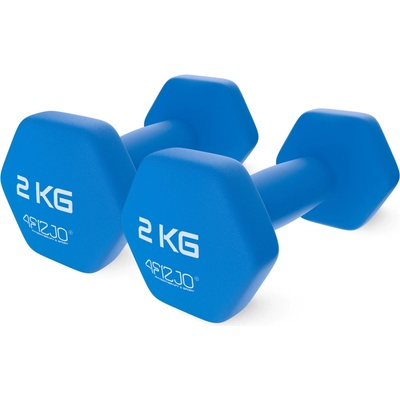 4FIZJO Liatinová činka 2 x 2 kg 2 ks