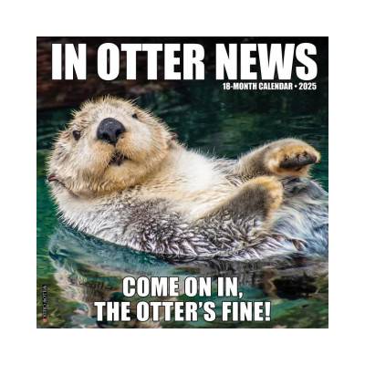 Willow Creek Press Calendars In Otter News 2026 12 X 12 Wall Calendar | Willow Creek Press