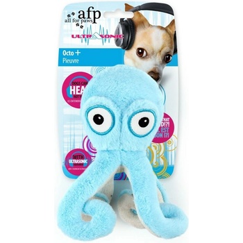 AFP plyš Ultrasonic chobotnice s ultrazvukovým pískátkem 21 cm