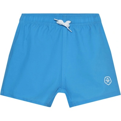 Color Kids Swim Shorts Solid-7553-Azure Blue Modrá