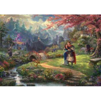Schmidt Spiele - Puzzle Kinkade: Mulan Blossoms of Love - 1 000 piese