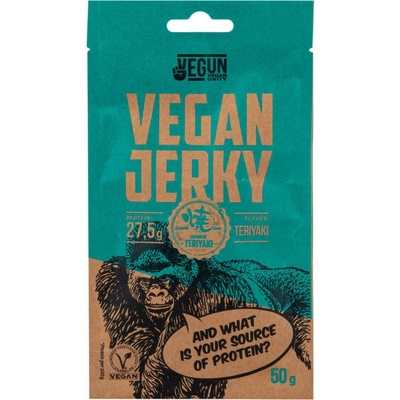 Vegan Jerky s príchuťou teriyaki VEGUN 50 g