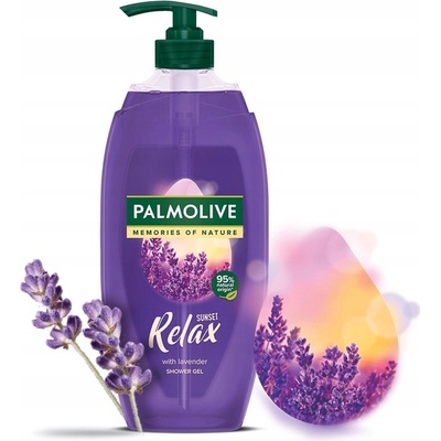Palmolive Ultimate Relax Lavanda&Ylang sprchový gél pump 750 ml