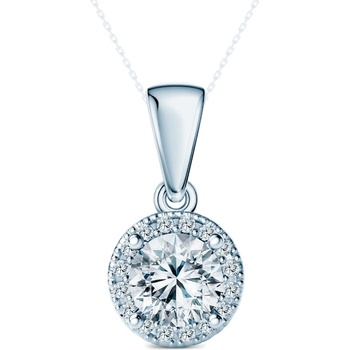 SAVICKI Висулка This is Love: бяло злато, лабораторни диаманти