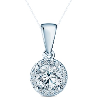 SAVICKI Висулка This is Love: бяло злато, лабораторни диаманти