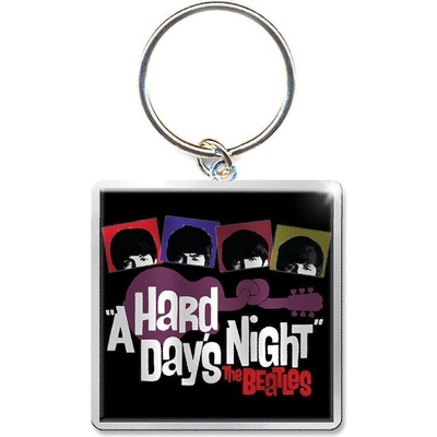 The Beatles Hard Days Night Guitar Photo Print Ключодържател (BEATTWKEY05)