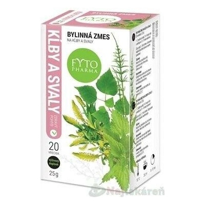 Fytopharma klouby a svaly bylinný čaj 20 x 1,25 g