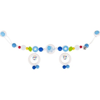 Heimess modré slůně řetěz do kočárku