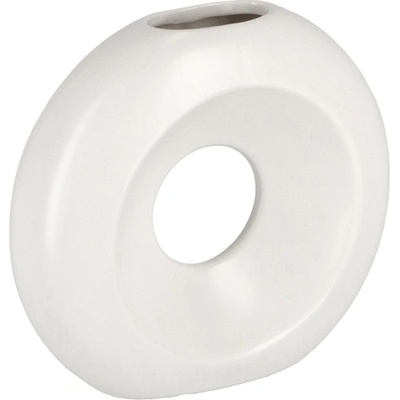 Bizzotto ПОРЦЕЛАНОВА ВАЗА elsy 15, 6x5x13, 8cm БЯЛА (0503248)