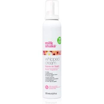 Milk Shake Whipped Cream хидратираща грижа без отмиване за боядисана коса Flower Fragrance 200ml