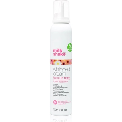 Milk Shake Leave-in Treatments Whipped Cream хидратираща грижа без отмиване за боядисана коса Flower Fragrance 200ml