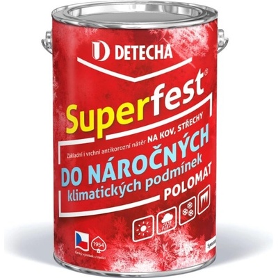 Detecha Superfest 2,5kg Červenohnědá