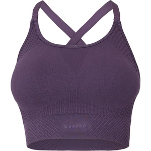 USA Pro UP Seamless Adjustable Sports Bra - Light Pink