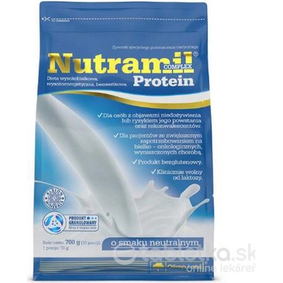 NUTRAMIL Complex protein neutral bielkovinová výživa granulát 10 porcií 700 g