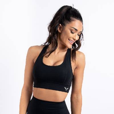 SQUATWOLF Спортно бюстие Hera Performance Sports Bra Black M