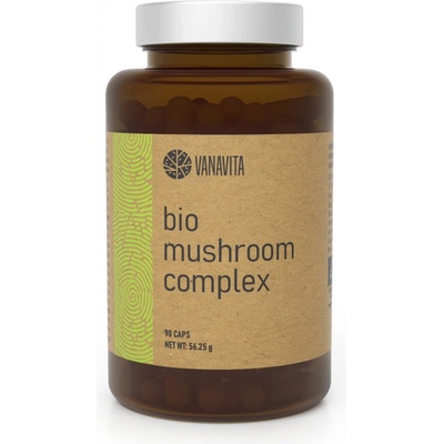 VanaVita Extrakt z hub BIO Mushroom Complex 90 kapslí