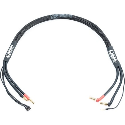 LRP Electronic Nabíjecí kabel 60cm 2S LiPo HARDCASE z G4 na P4/5 včetně balančního konekt. EHR
