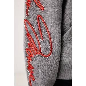 GUESS суичър с цип и качулка дамски x MARILYN MONROE (W6BQ21.K7947)