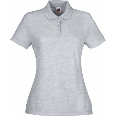 Fruit of the Loom Lady-Fit 65/35 Polo COT-16321261000 Melír šedá