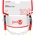 Fender John 5 Instrument Cable, White and Red