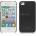 Apple iPhone 4/4S SGP Твърд Капак Черен + Протектор