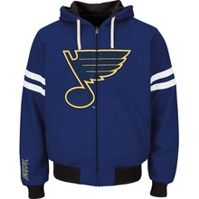 G-III Mikina St. Louis Blues Carl Banks Legend Reversible Hoodie