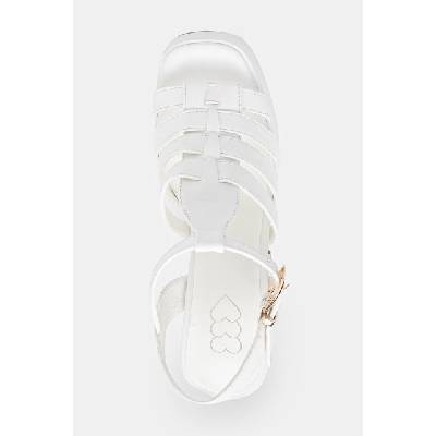 Koi Footwear Сандали Koi Footwear DBP55 WHITE PLATFORM HEEL (DBP55)