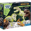 Clementoni Vykopávky 2v1 T Rex a Triceraptos