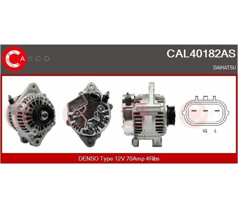 generátor CASCO CAL40182AS