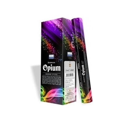 Darshan Indické vonné tyčinky Opium Hexa 20 ks