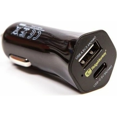 RidgeMonkey nabíječka do auta Vault 15W USB-C Car Charger