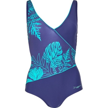 Zoggs Santorini Wrap Front Womens - Blue