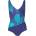 Zoggs Santorini Wrap Front Womens - Blue