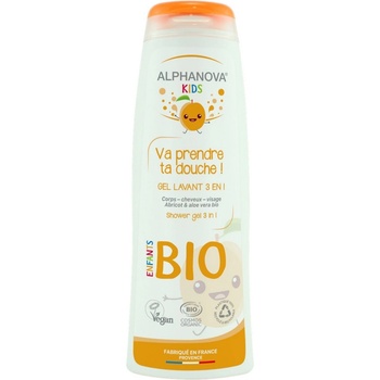 Image 1 of Alphanova Детски душ гел 3 в 1 Alphanova Kids - Кайсия, 250 ml