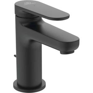 Ideal Standard Cerafine Nuovo - Смесител за умивалник със сифон, BlueStart, копринено черно BD767XG (BD767XG)