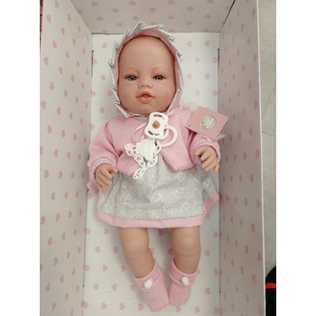 Berbesa miminko Amanda 43 cm Růžová