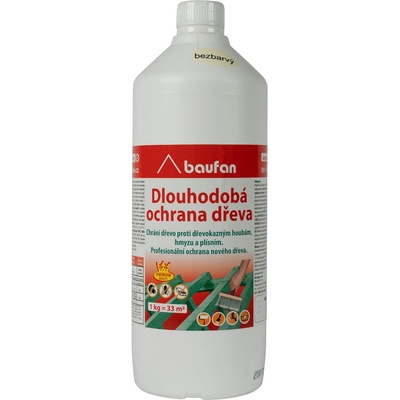 Baufan Bauchemie Leipzig GmbH BAUFAN TOP 1kg čirý / zelený / hnědý Barva: bezbarvý